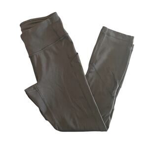 Lululemon Invigorate Crop 22” Leggings, Everlux Black, Women’s Size 2